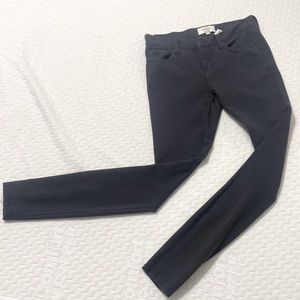 Abercrombie Fitch perfect stretch gray jeggings size 0